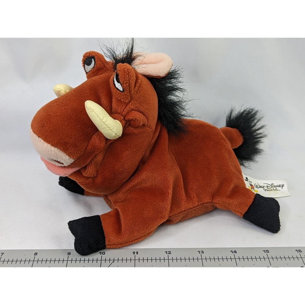 Disney‎ Lion King Pumbaa Warthog Plush 6 Inch Stuffed Animal Toy
